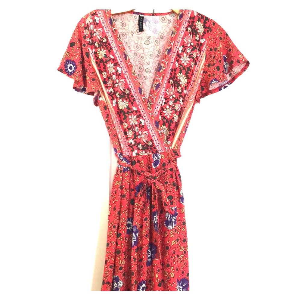 Spring wrap Dress